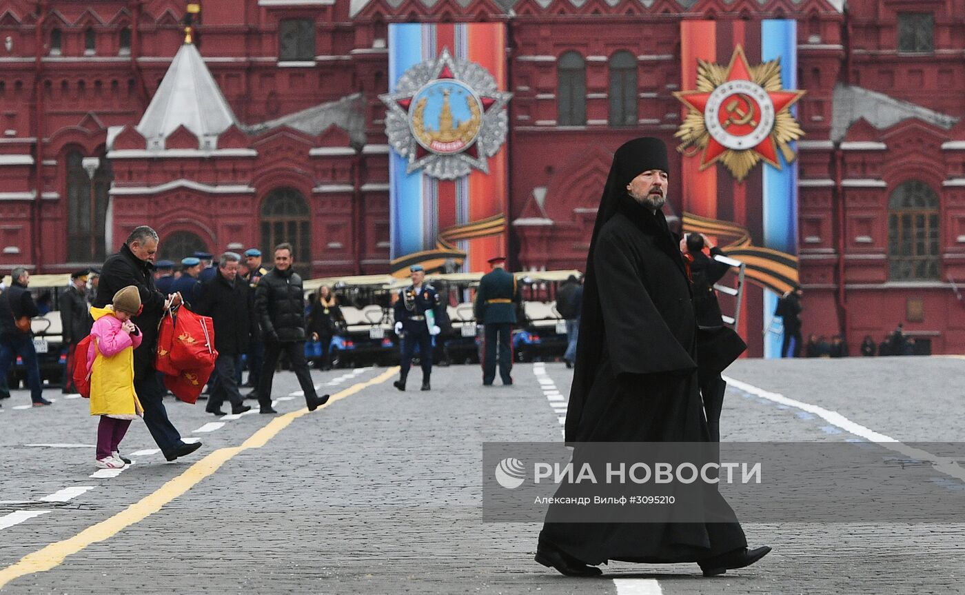 Военный парад, посвящённый 72-й годовщине Победы в ВОВ