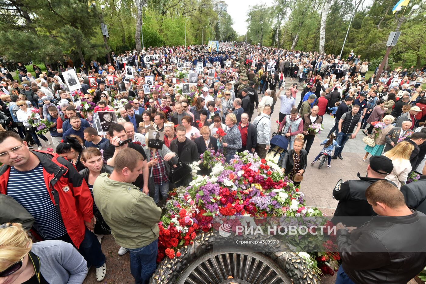 Акция "Бессмертный полк" за рубежом