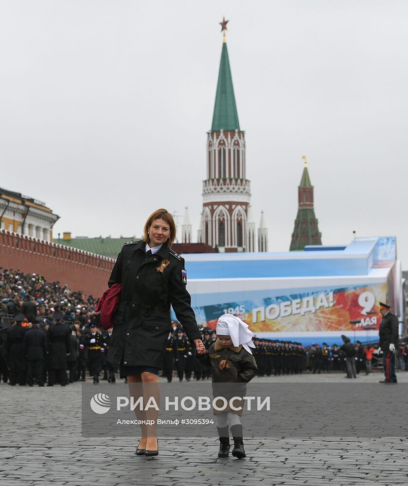 Военный парад, посвящённый 72-й годовщине Победы в ВОВ