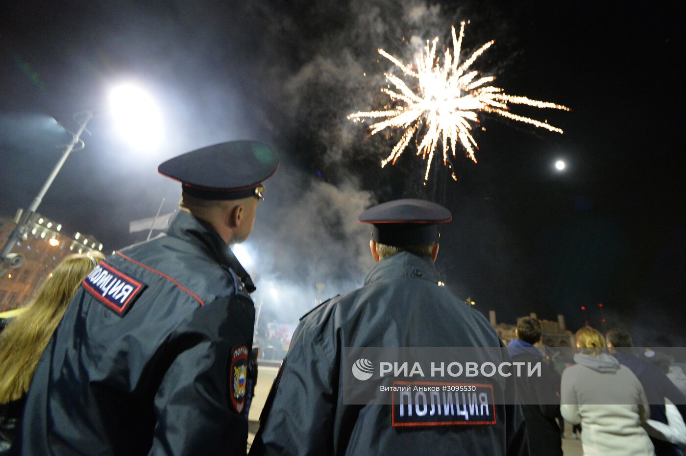 Празднование Дня Победы в городах России