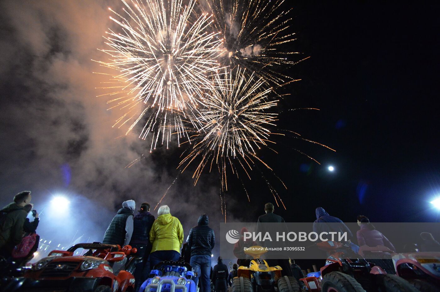 Празднование Дня Победы в городах России