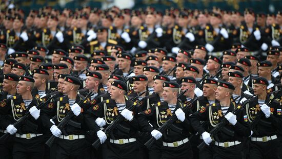 Военный парад, посвящённый 72-й годовщине Победы в ВОВ