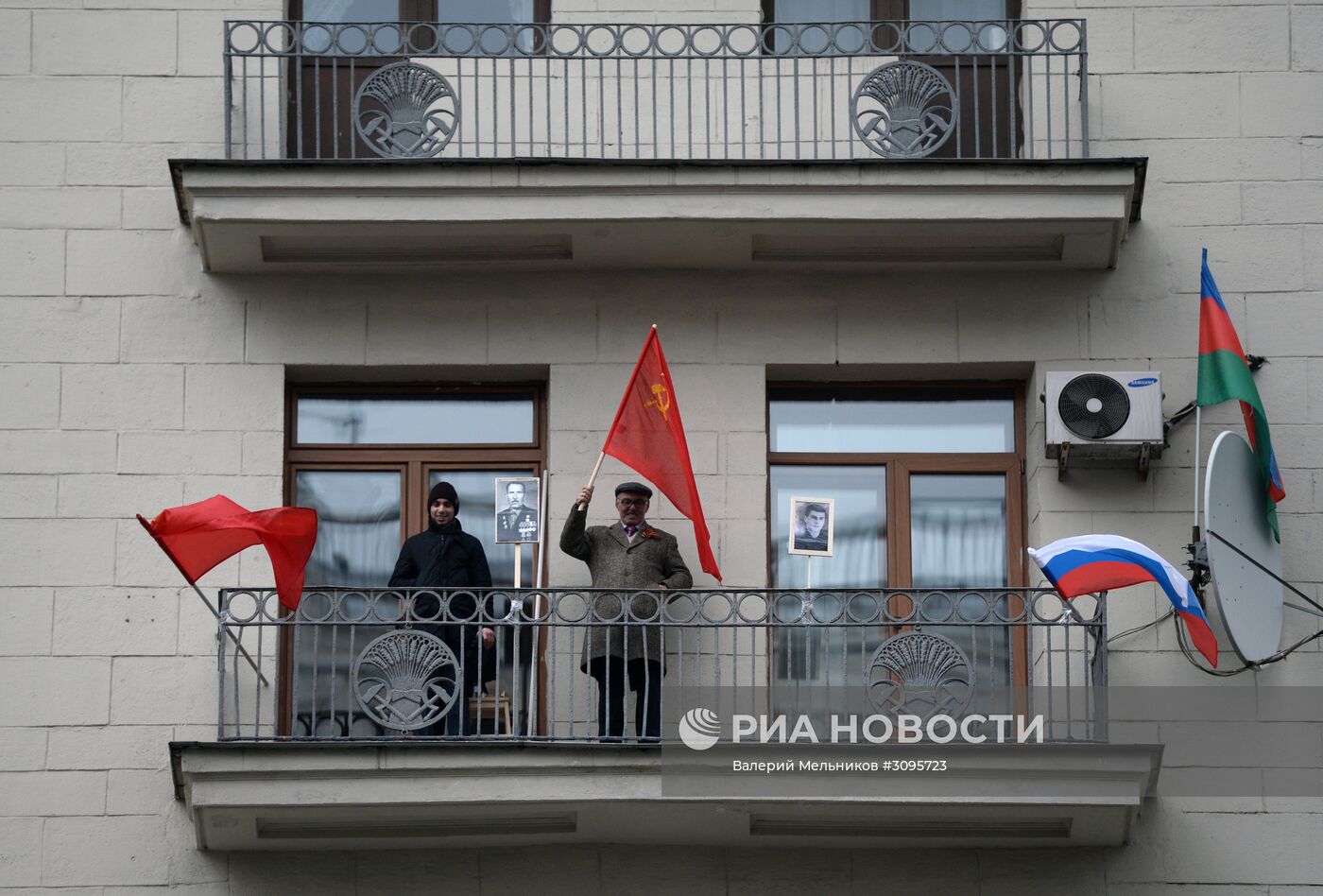 Акция "Бессмертный полк" в Москве