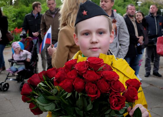 Акция "Бессмертный полк" в Европе