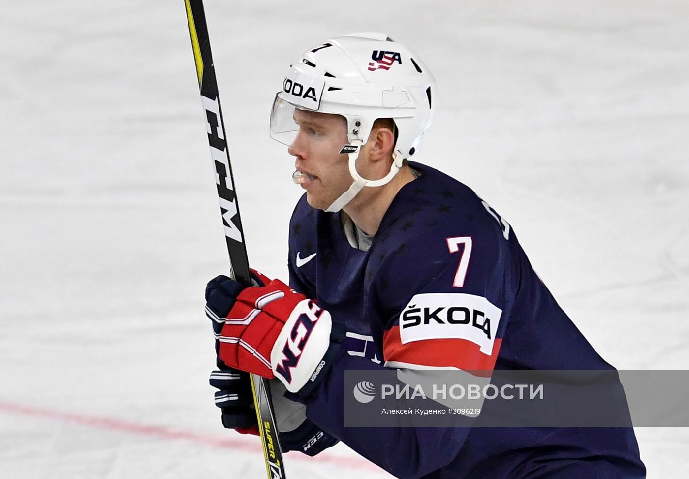 Хоккей. Чемпионат мира. Матч США - Италия