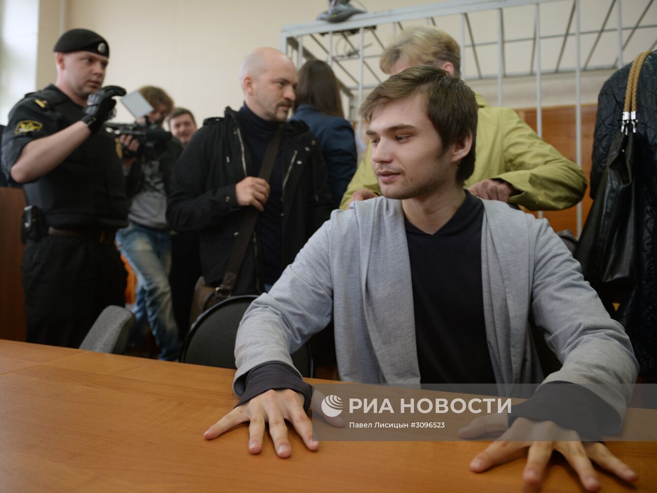 Заседание суда по делу блогера Руслана Соколовского в Екатеринбурге