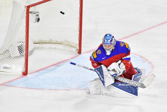 Хоккей. Чемпионат мира. Матч Россия - Дания