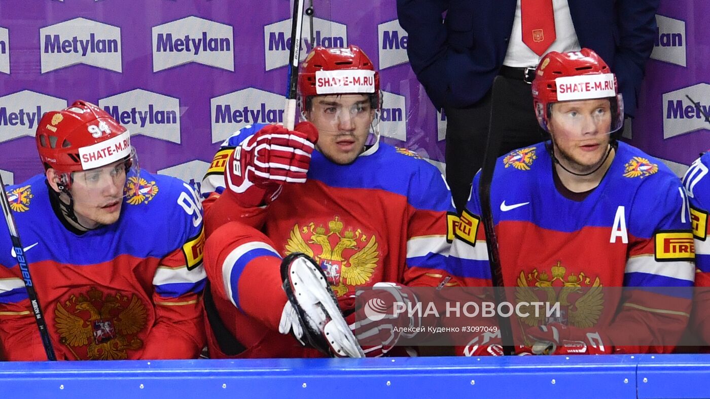 Хоккей. Чемпионат мира. Матч Россия - Дания