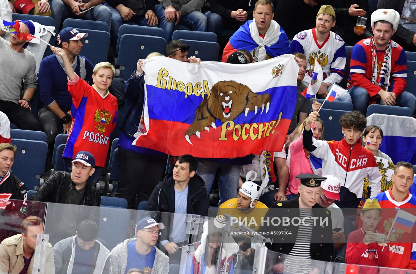 Хоккей. Чемпионат мира. Матч Россия - Дания