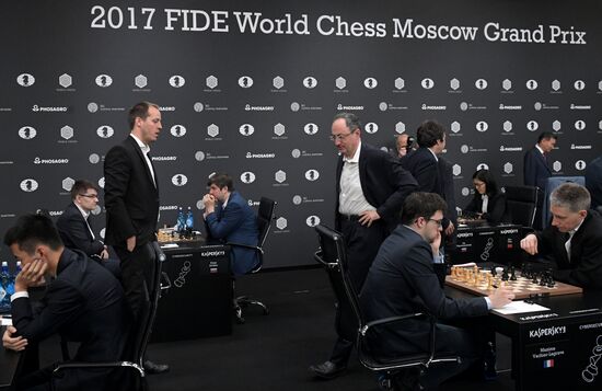 Шахматы. Гран-при Москвы. Первый день