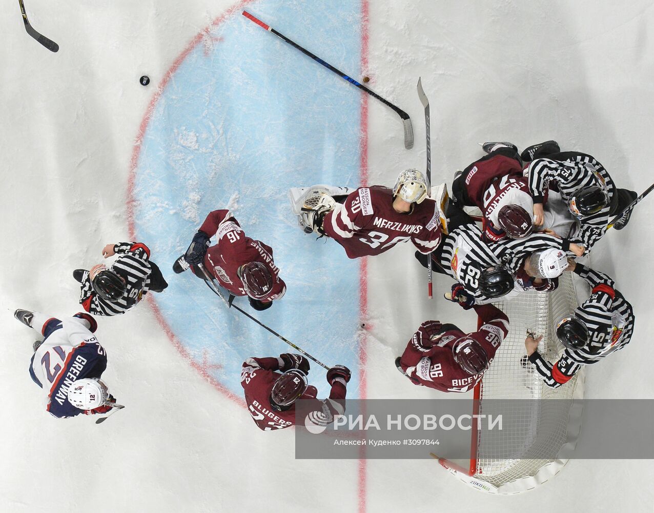 Хоккей. Чемпионат мира. Матч Латвия - США