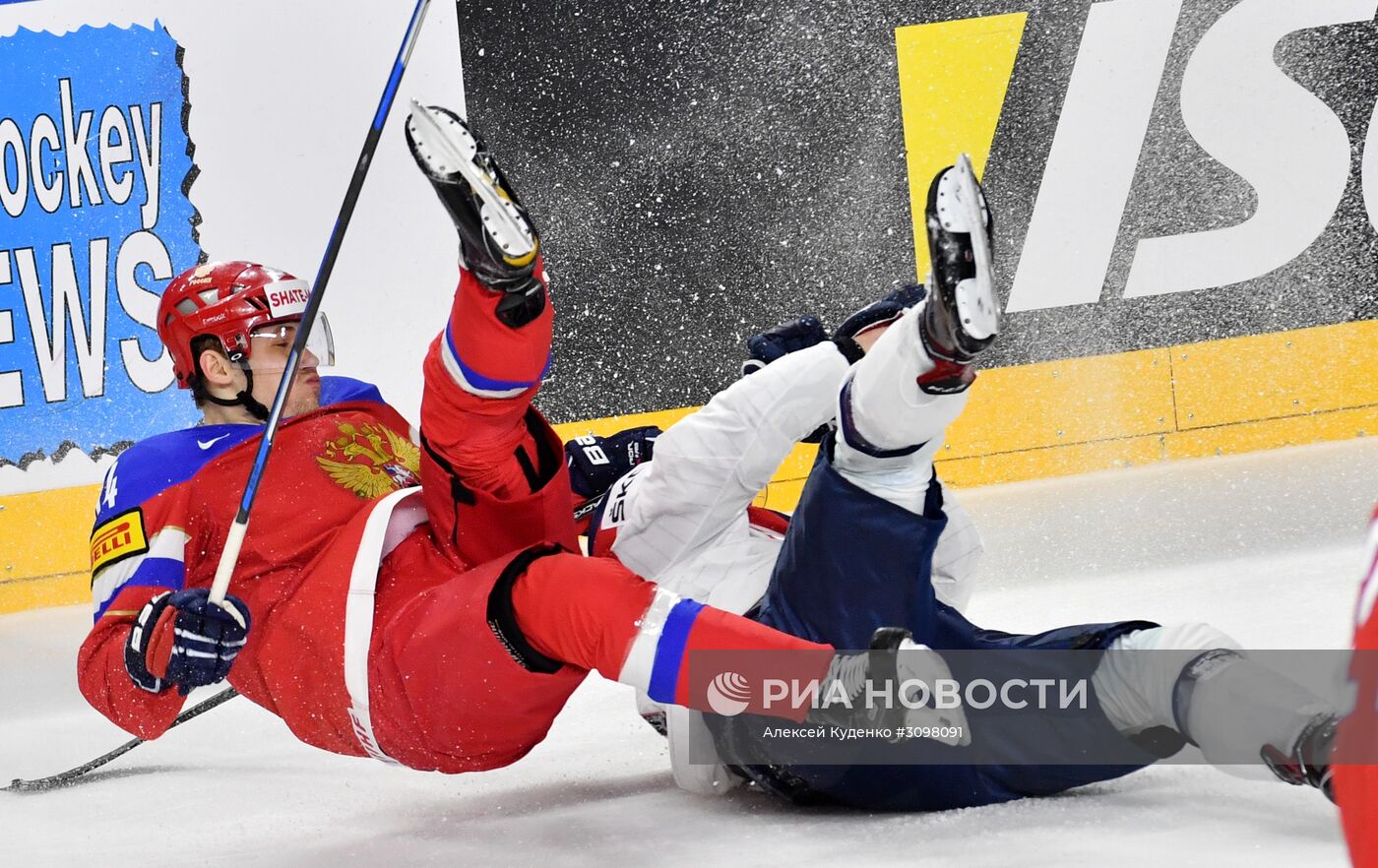 Хоккей. Чемпионат мира. Матч Россия - Словакия