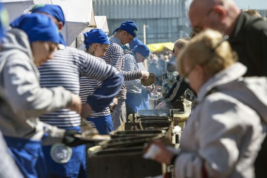 "Праздник корюшки 2017" в Санкт-Петербурге