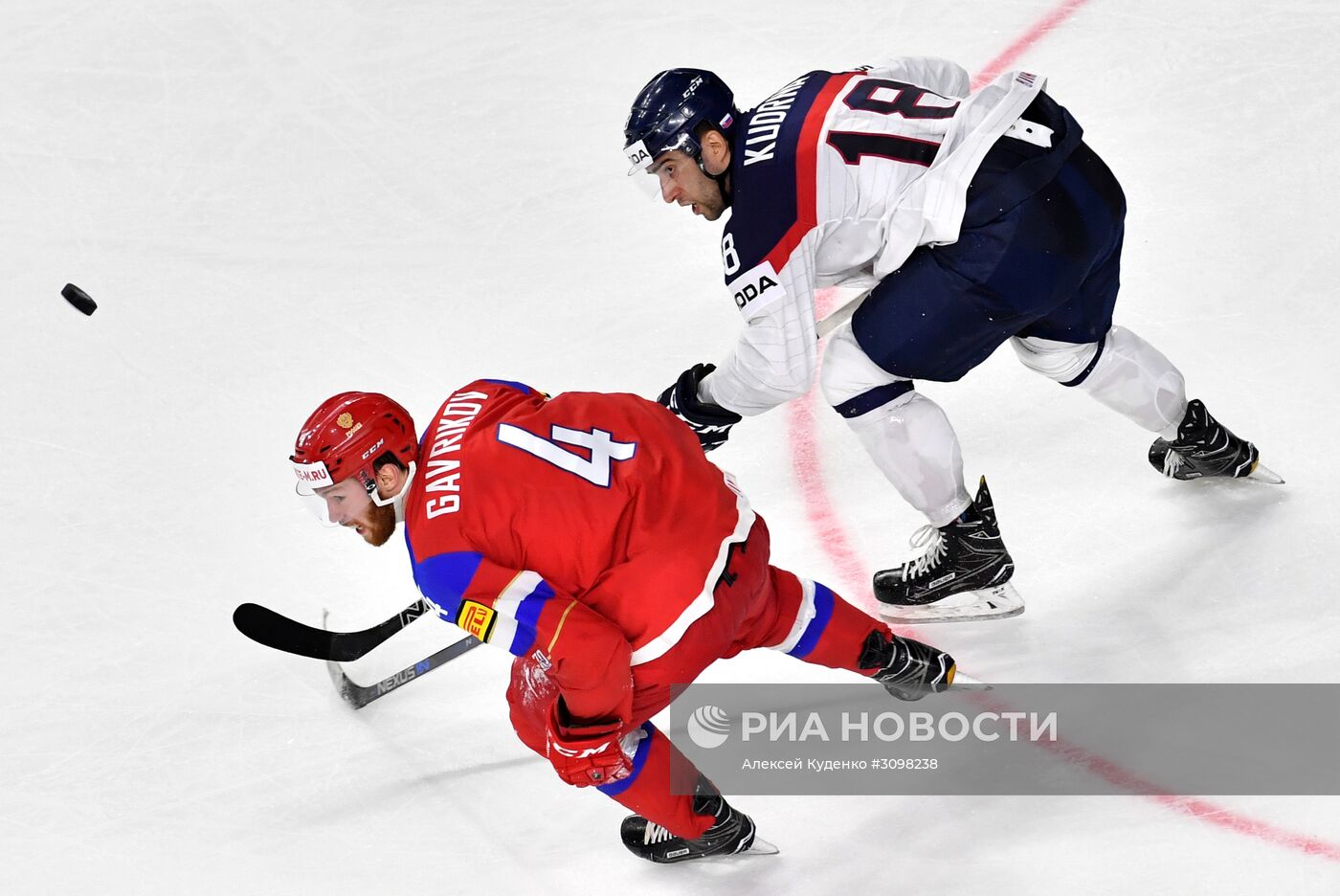 Хоккей. Чемпионат мира. Матч Россия - Словакия