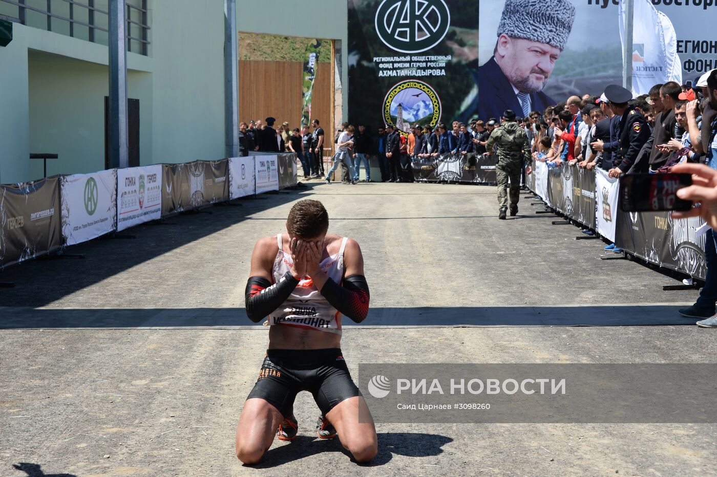 "Гонка героев" в Чечне