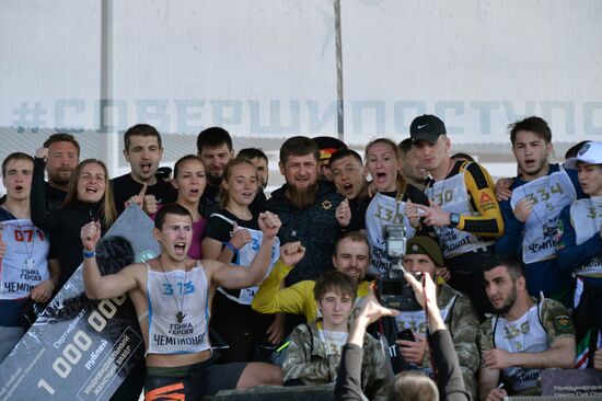 "Гонка героев" в Чечне