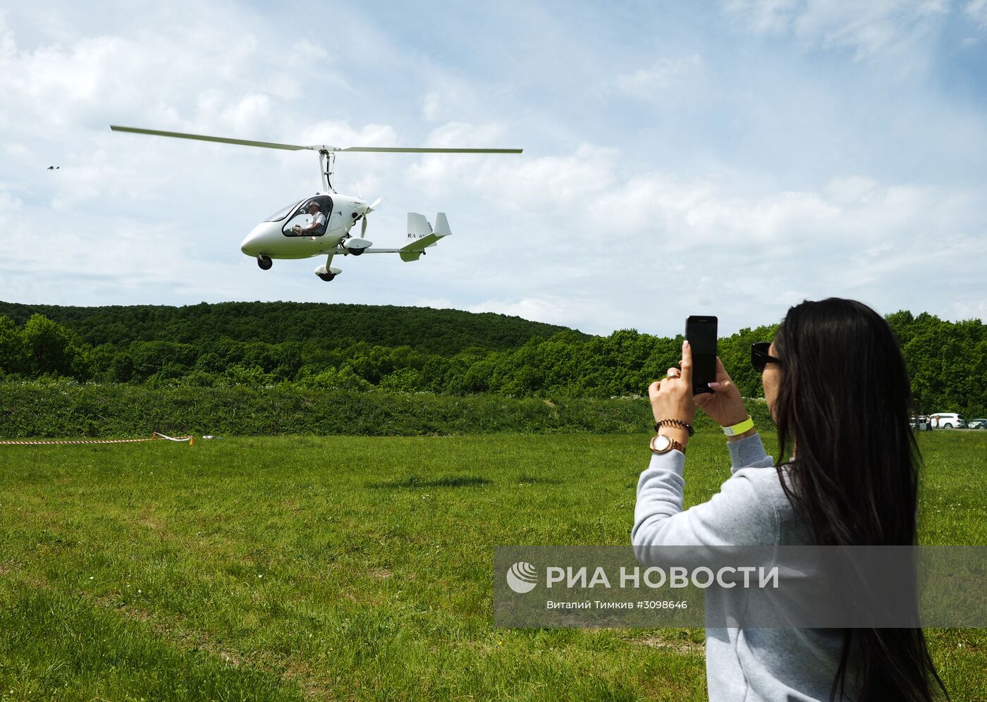 Фестиваль воздухоплавания "Абинская Ривьера" в Краснодарском крае