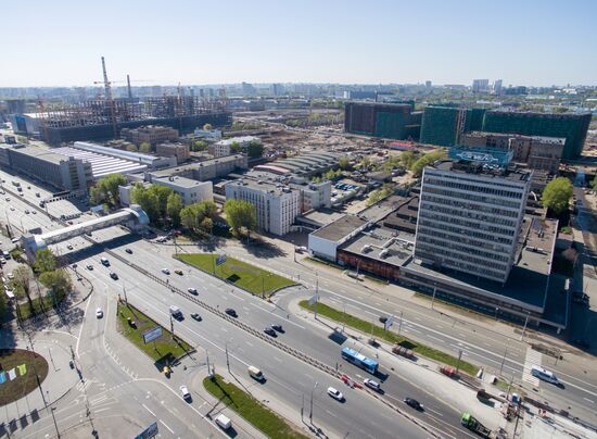 Территория бывшего автозавода им. И.А. Лихачева ( АМО "ЗИЛ") в Москве