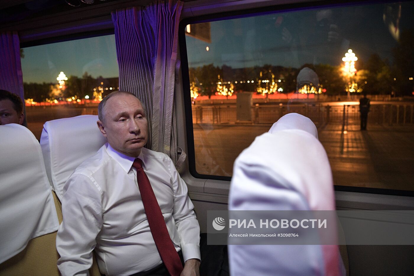 Рабочая поездка президента РФ В. Путина в Китай