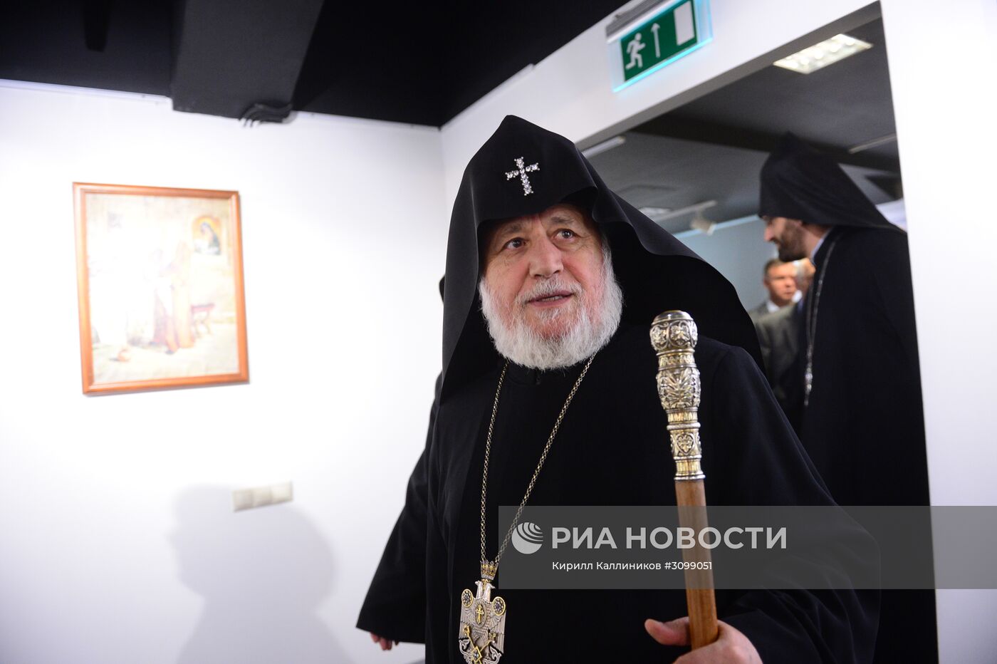 Верховный патриарх и католикос всех армян Гарегин II прибыл в Москву