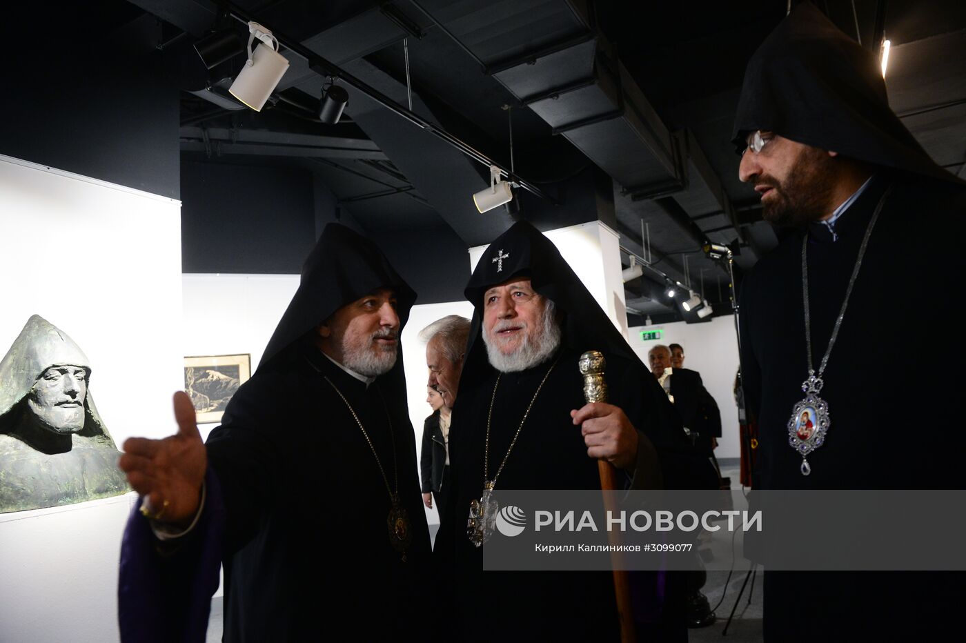 Верховный патриарх и католикос всех армян Гарегин II прибыл в Москву