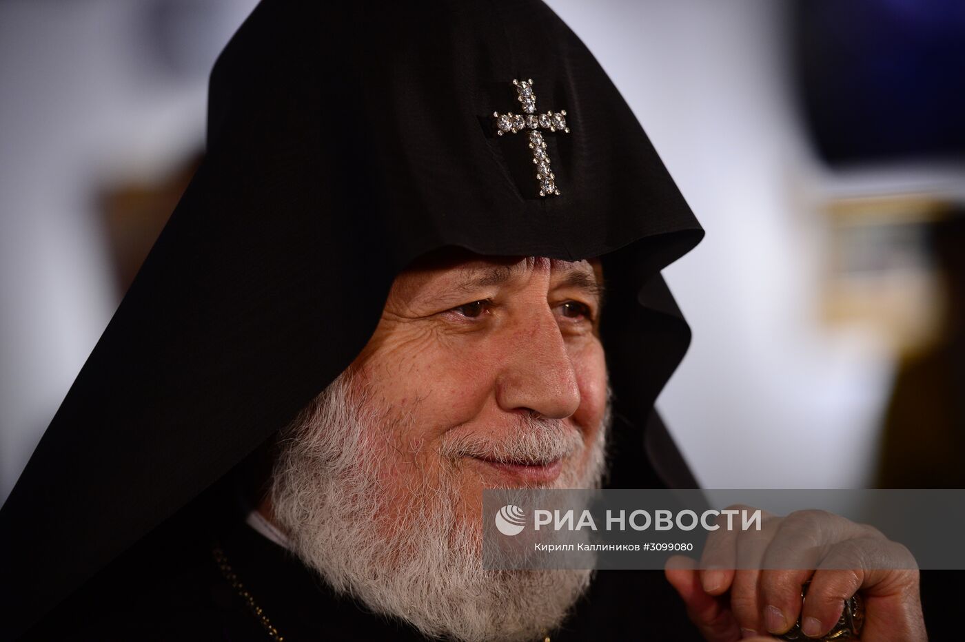 Верховный патриарх и католикос всех армян Гарегин II прибыл в Москву