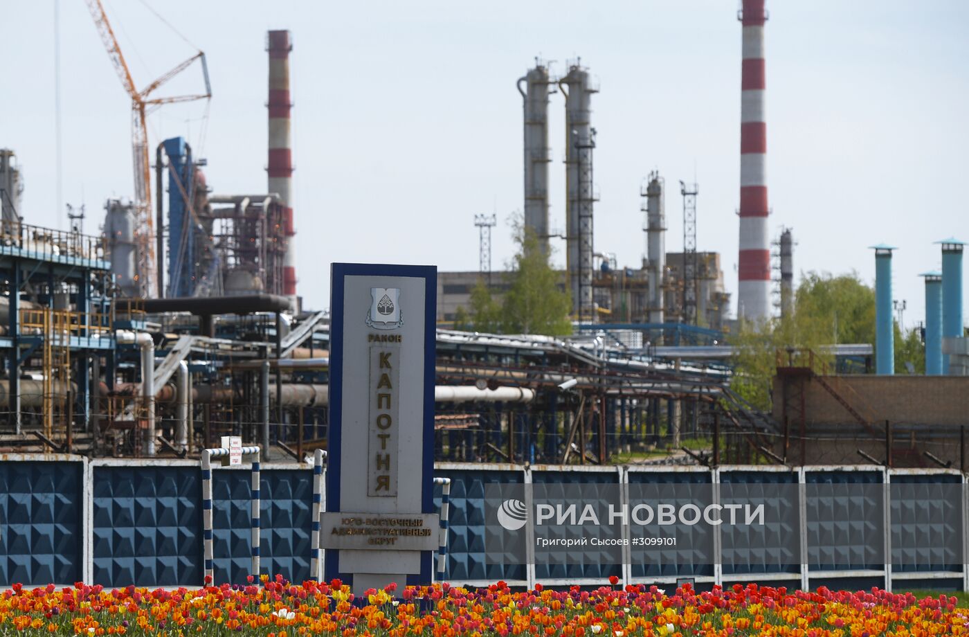 Московский НПЗ остановил прием нефти из-за нештатной ситуации