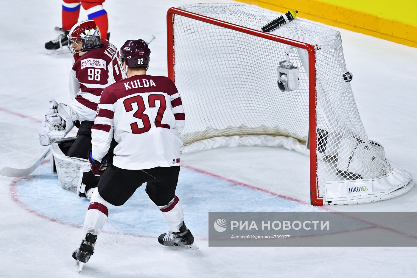 Хоккей. Чемпионат мира. Матч Россия - Латвия