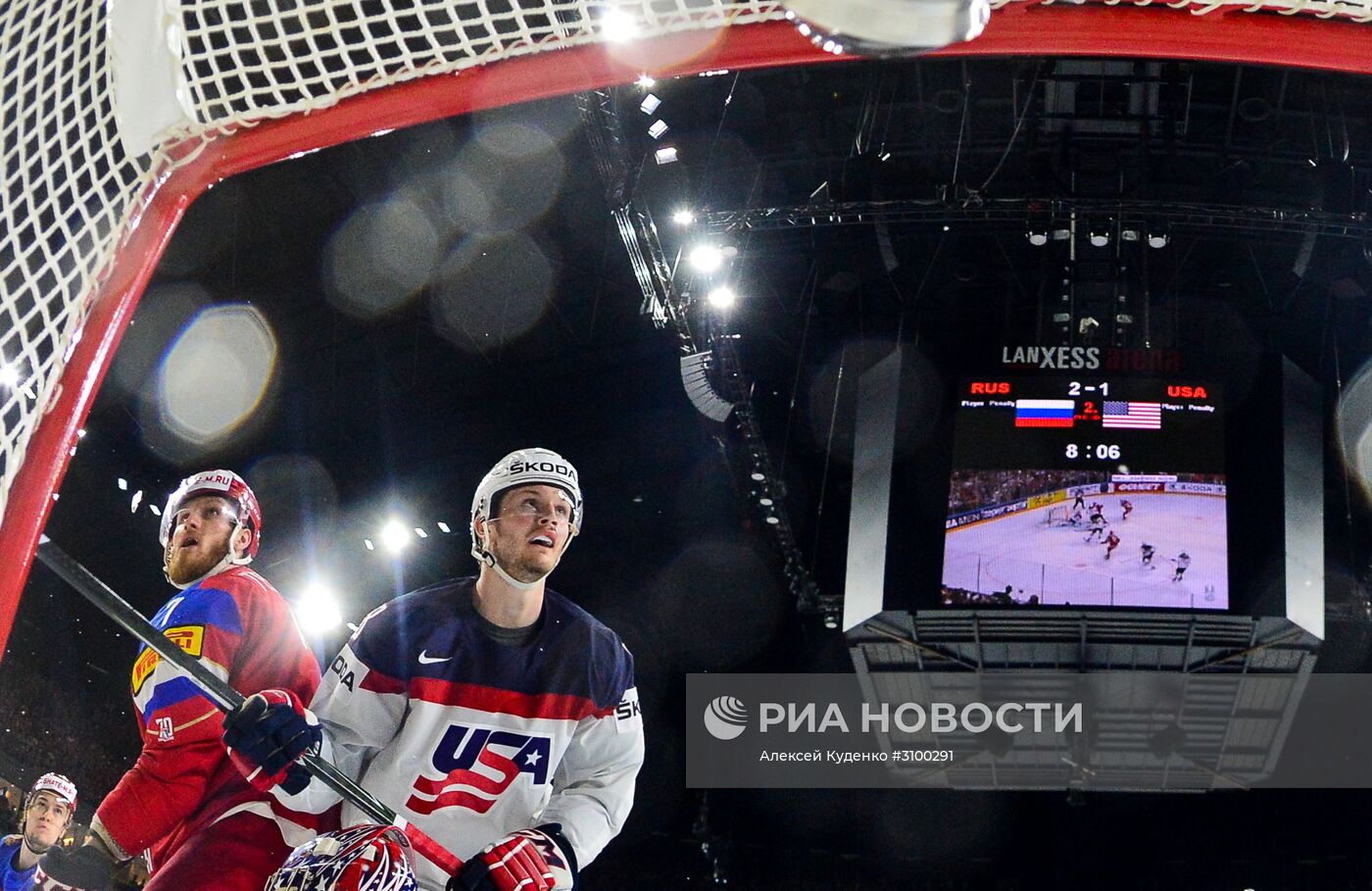 Хоккей. Чемпионат мира. Матч Россия - США