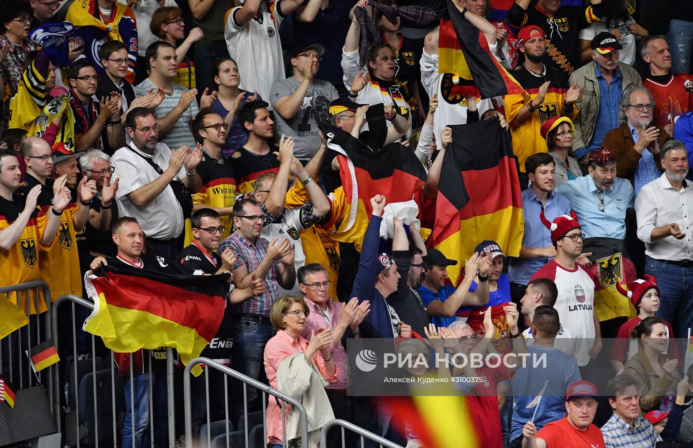 Хоккей. Чемпионат мира. Матч Германия – Латвия