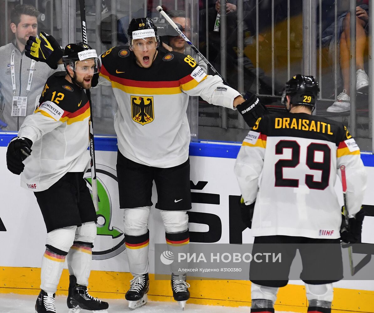 Хоккей. Чемпионат мира. Матч Германия – Латвия