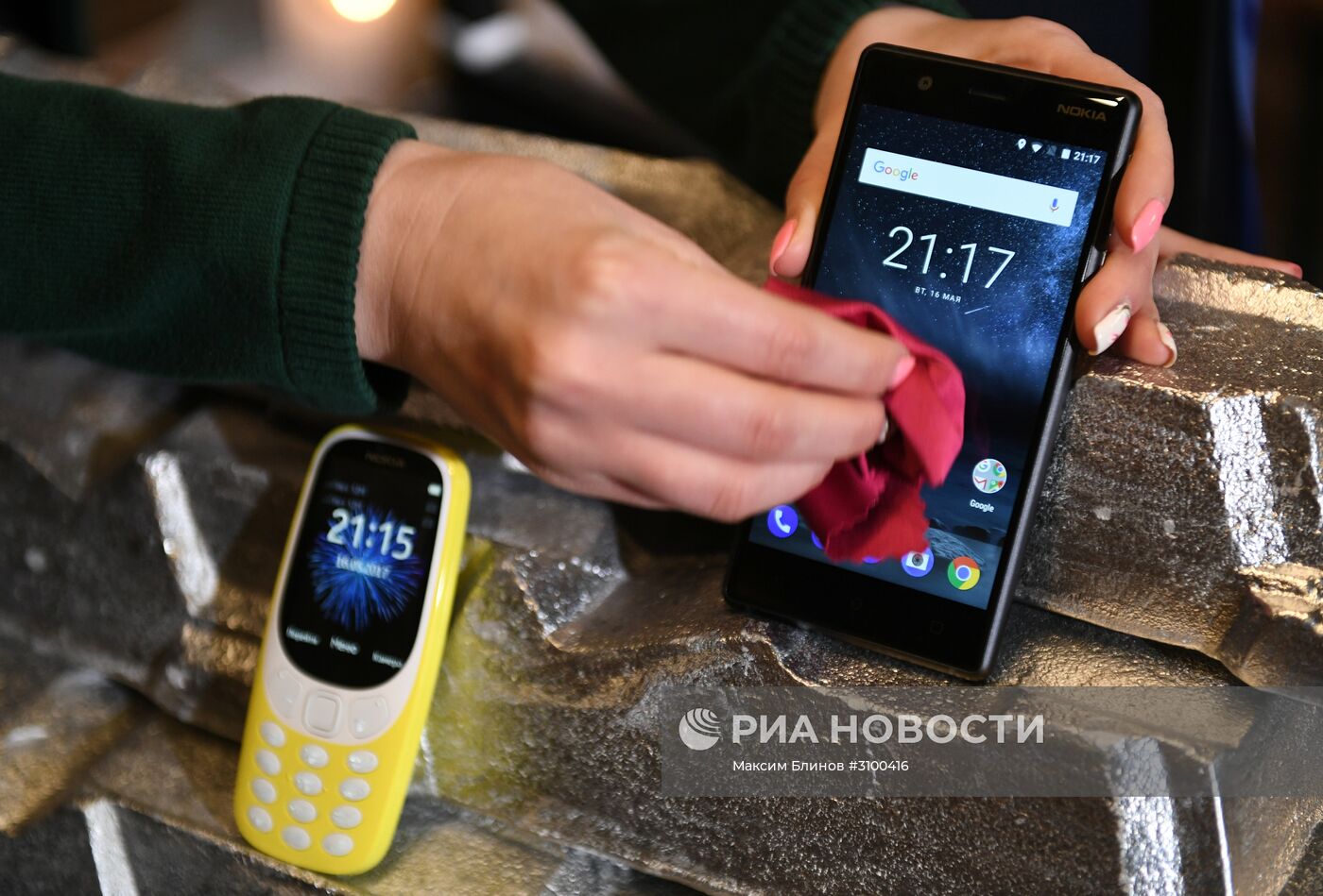 Презентация новых смартфонов Nokia и и обновленной Nokia 3310 в Москве