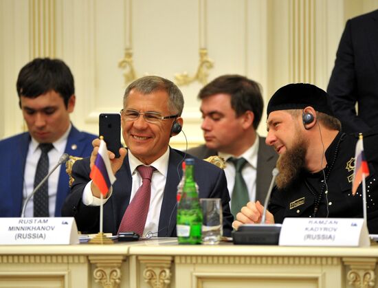 Заседание Группы стратегического видения "Россия - Исламский мир" в Грозном