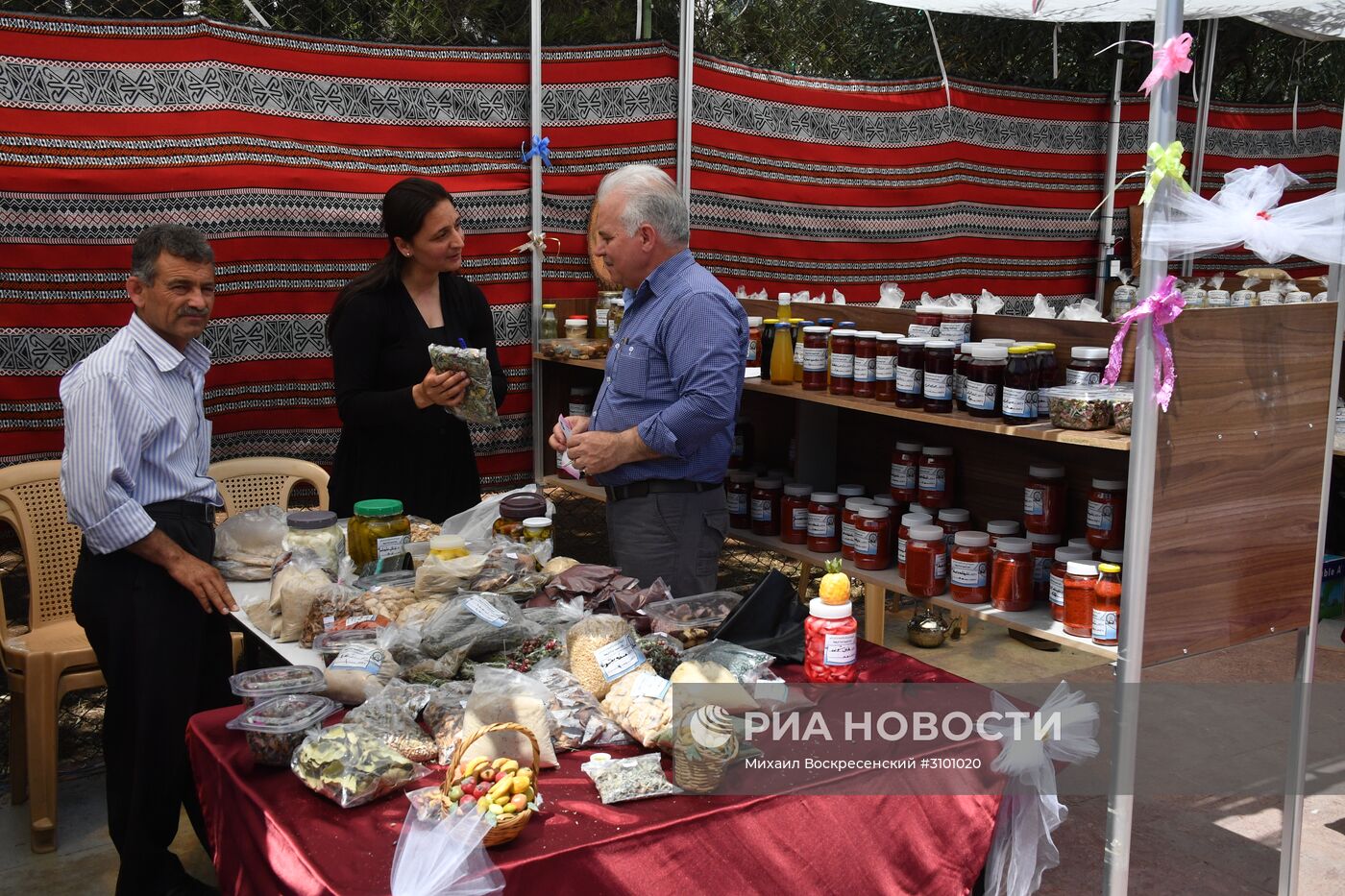 Рыночная торговля в Дамаске