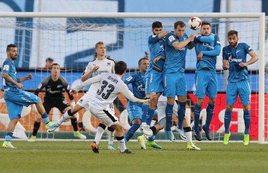 Футбол. РФПЛ. Матч "Зенит" - "Краснодар"