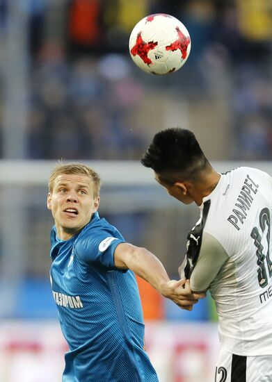 Футбол. РФПЛ. Матч "Зенит" - "Краснодар"