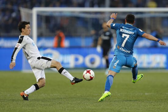 Футбол. РФПЛ. Матч "Зенит" - "Краснодар"