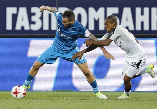 Футбол. РФПЛ. Матч "Зенит" - "Краснодар"