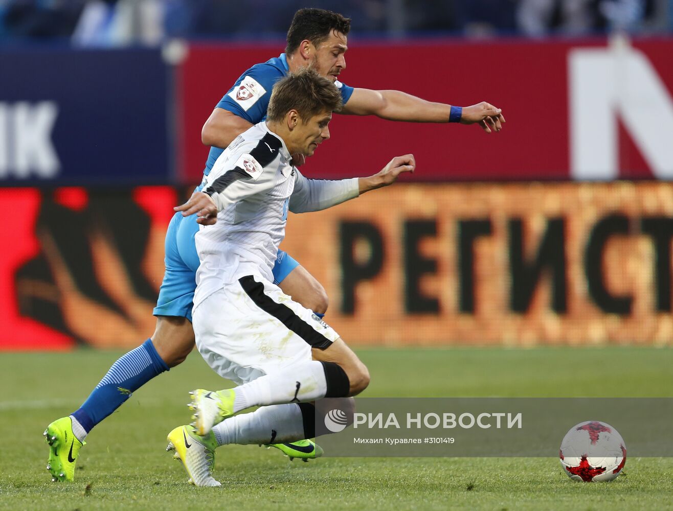 Футбол. РФПЛ. Матч "Зенит" - "Краснодар"