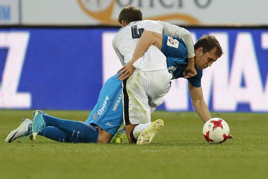 Футбол. РФПЛ. Матч "Зенит" - "Краснодар"