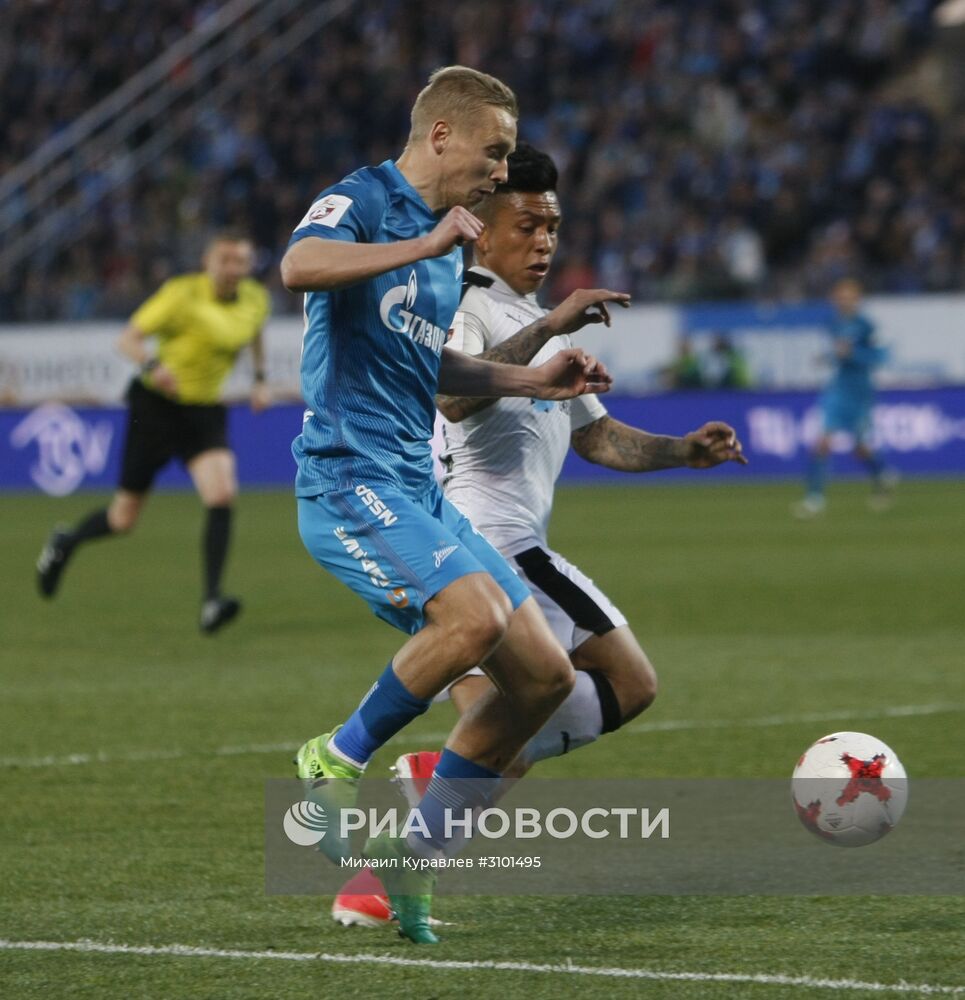 Футбол. РФПЛ. Матч "Зенит" - "Краснодар"