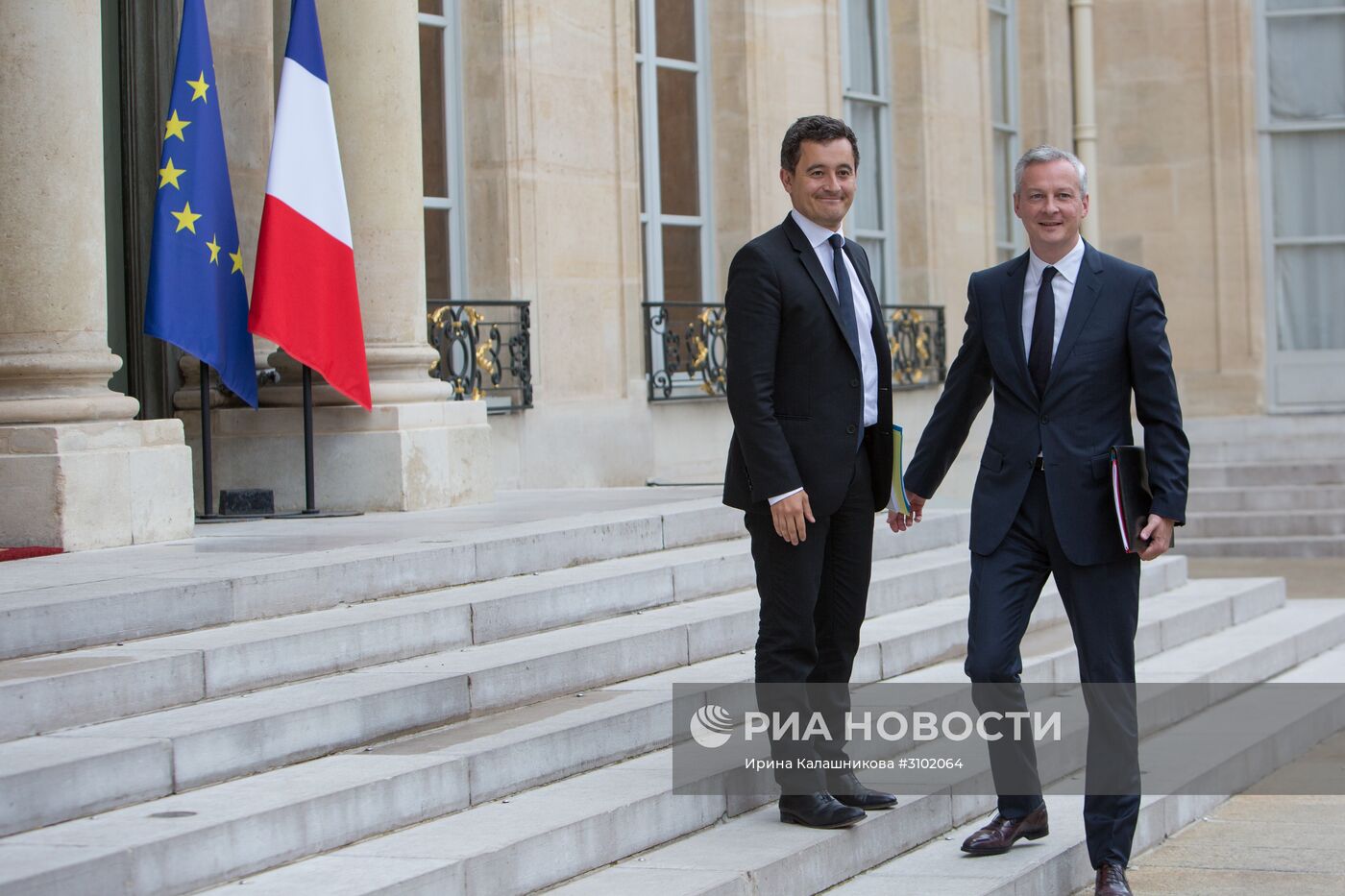 Первое заседание нового кабинета министров Франции