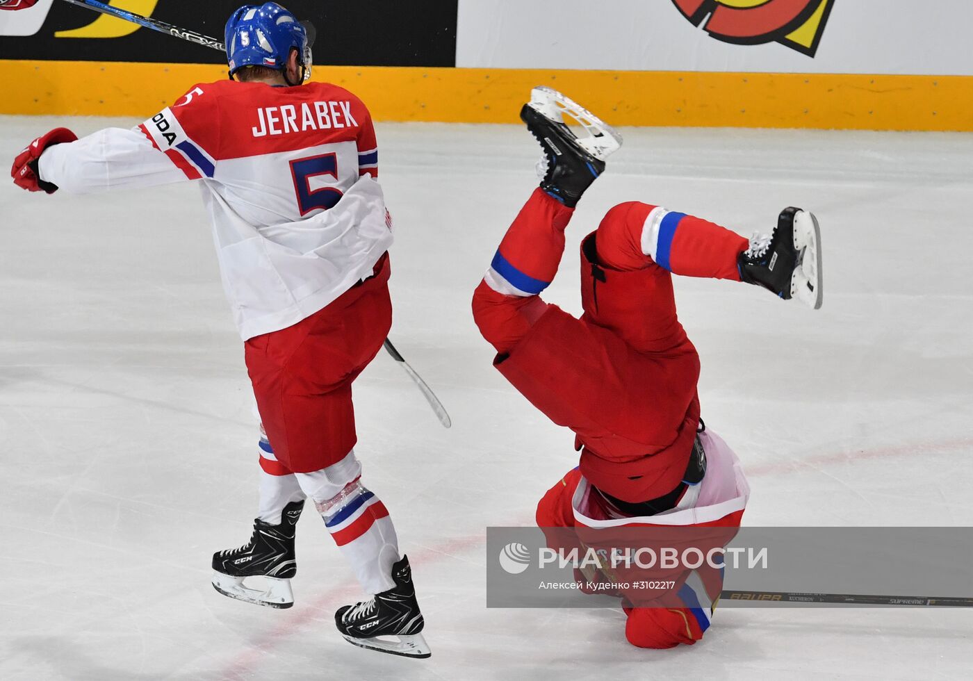 Хоккей. Чемпионат мира. Матч Россия - Чехия