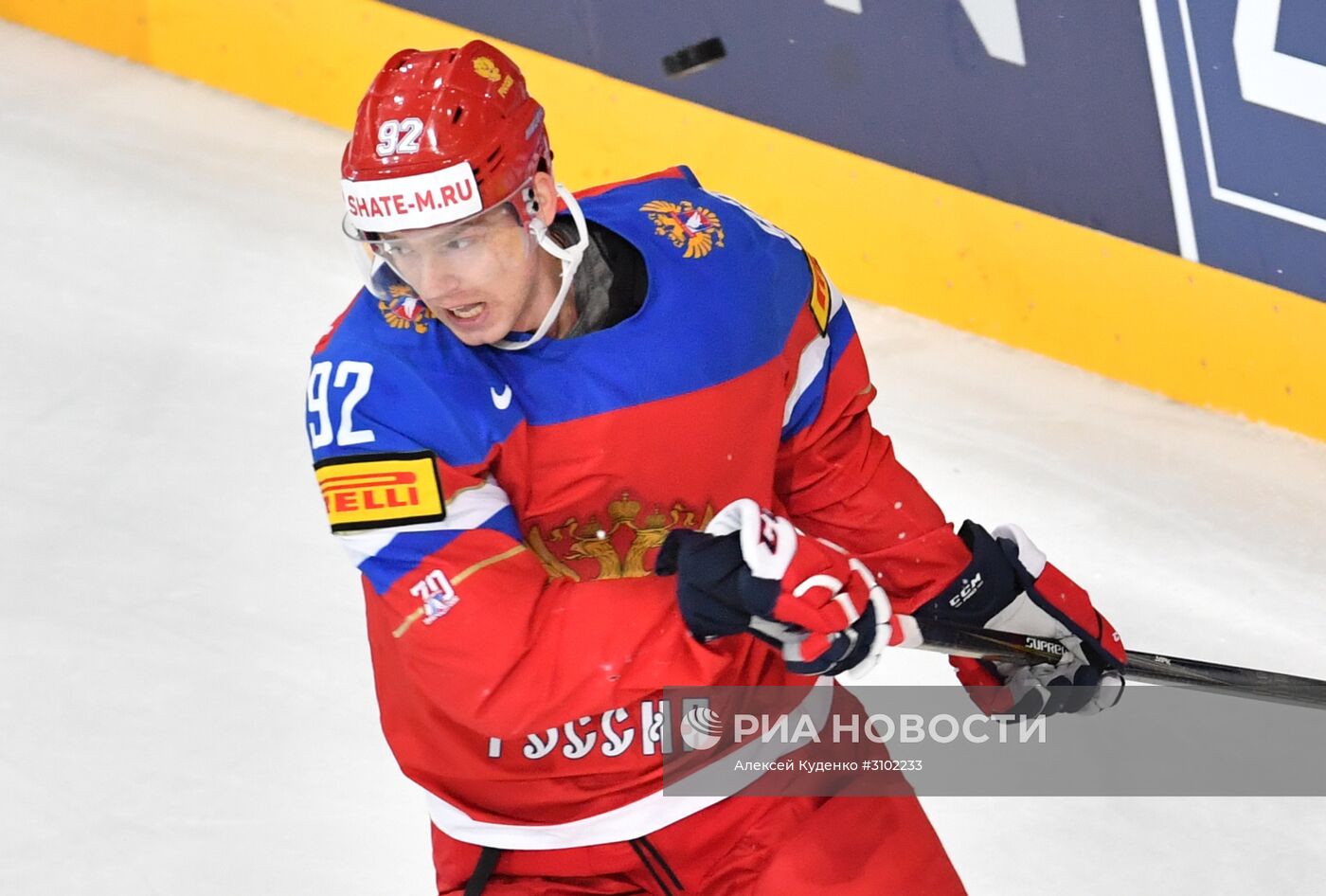 Хоккей. Чемпионат мира. Матч Россия - Чехия