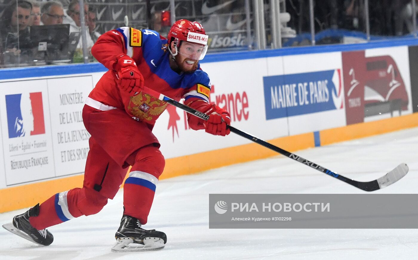 Хоккей. Чемпионат мира. Матч Россия - Чехия