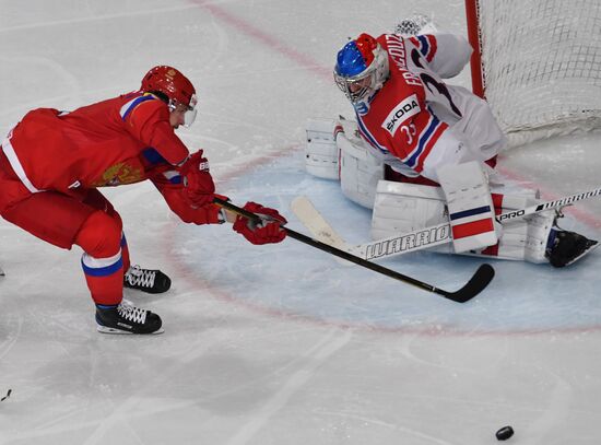 Хоккей. Чемпионат мира. Матч Россия - Чехия