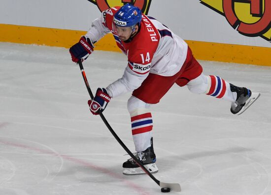 Хоккей. Чемпионат мира. Матч Россия - Чехия