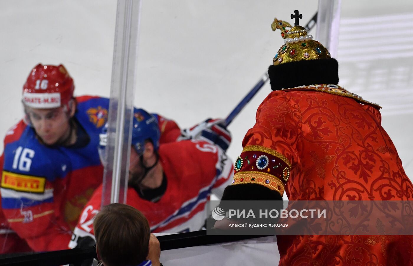 Хоккей. Чемпионат мира. Матч Россия - Чехия