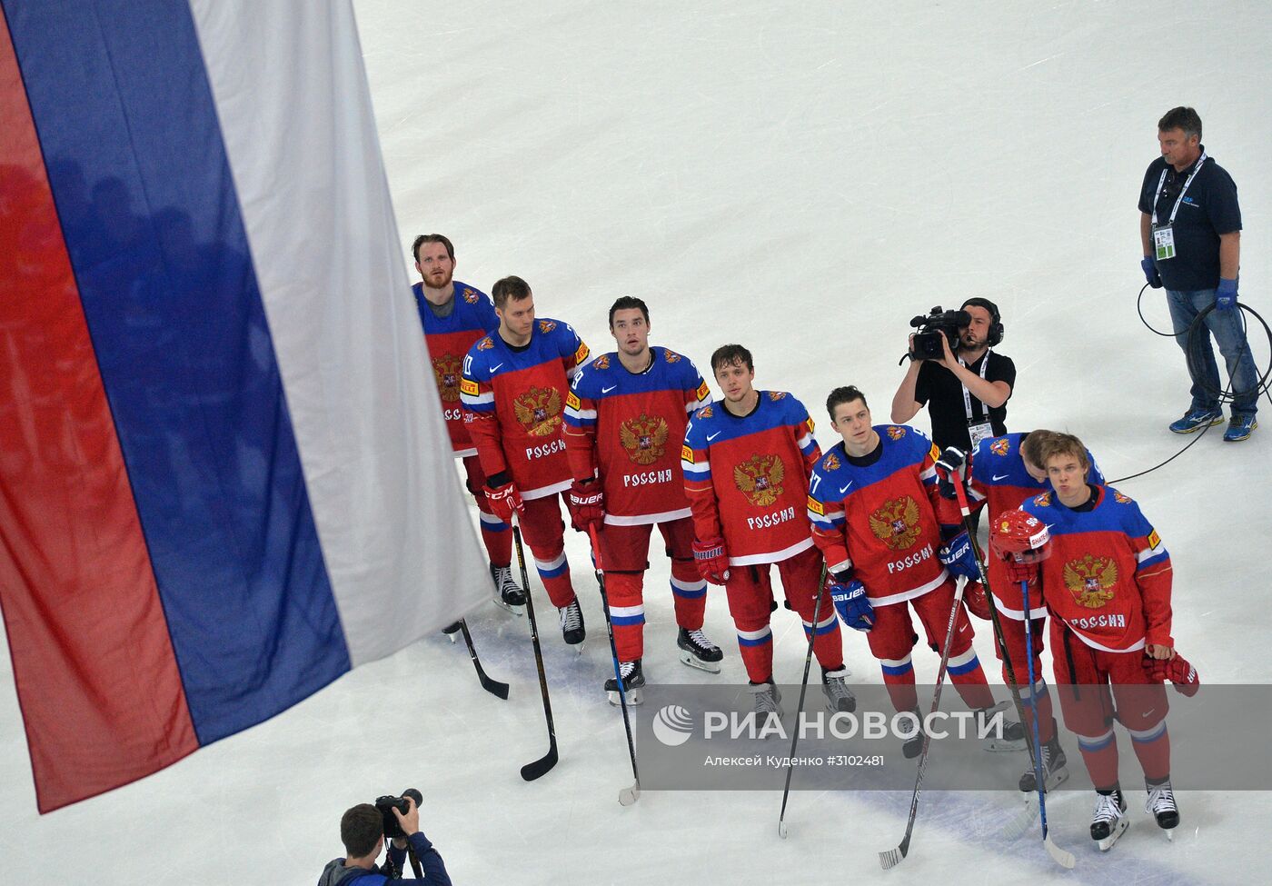 Хоккей. Чемпионат мира. Матч Россия - Чехия