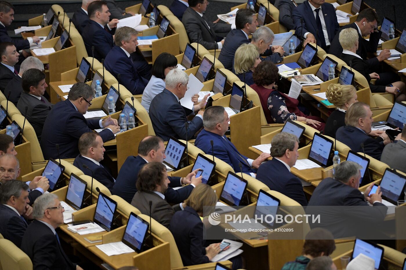 Пленарное заседание Госдумы РФ